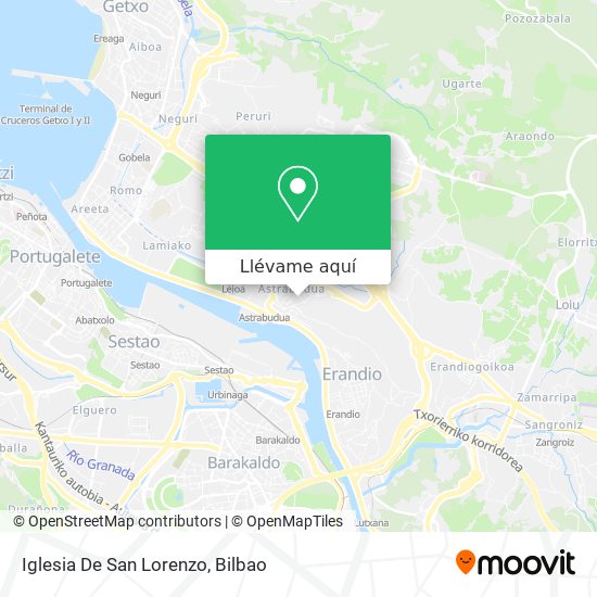 Mapa Iglesia De San Lorenzo