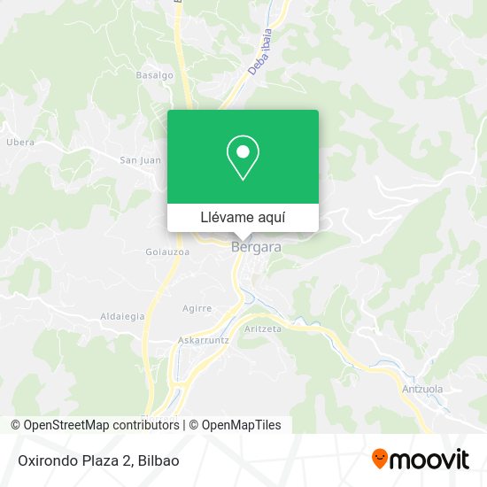 Mapa Oxirondo Plaza 2