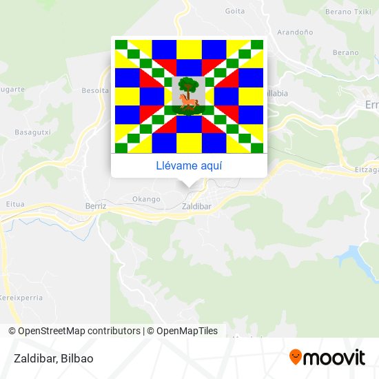 Mapa Zaldibar