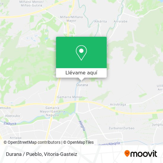 Mapa Durana / Pueblo