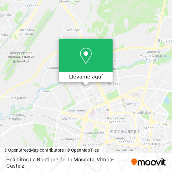 Mapa Peluditos La Boutique de Tu Mascota