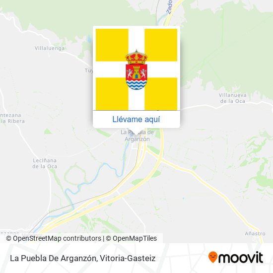 Mapa La Puebla De Arganzón