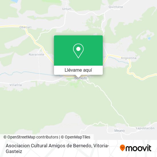 Mapa Asociacion Cultural Amigos de Bernedo