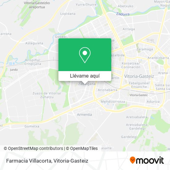 Mapa Farmacia Villacorta