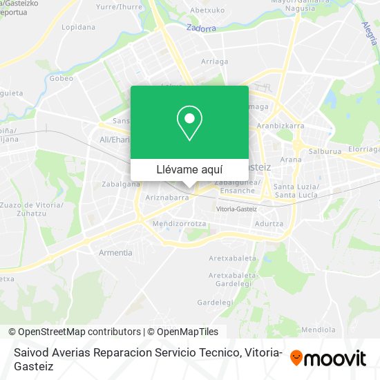 Mapa Saivod Averias Reparacion Servicio Tecnico