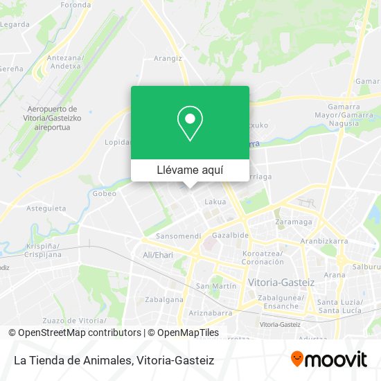 Mapa La Tienda de Animales