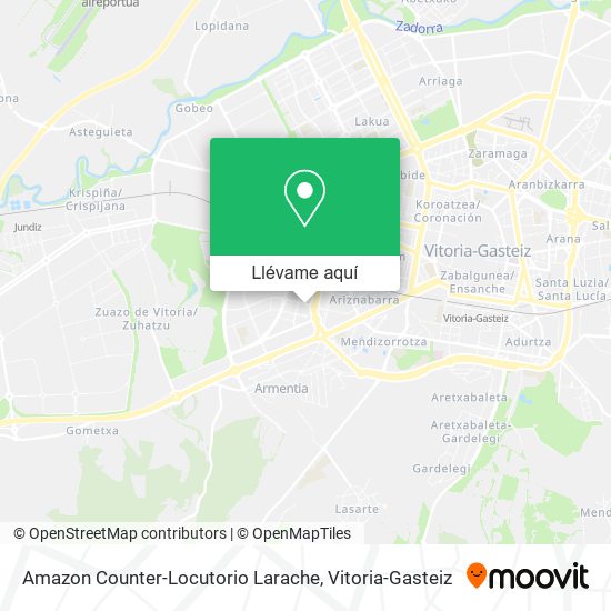 Mapa Amazon Counter-Locutorio Larache