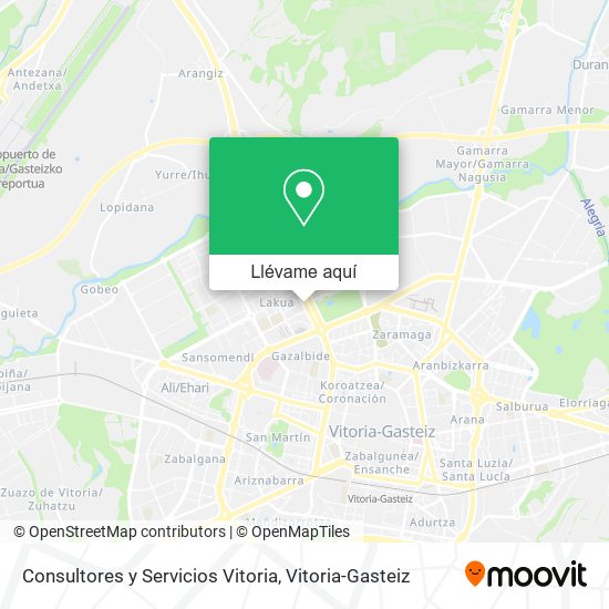 Mapa Consultores y Servicios Vitoria