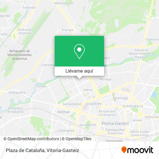 Mapa Plaza de Cataluña