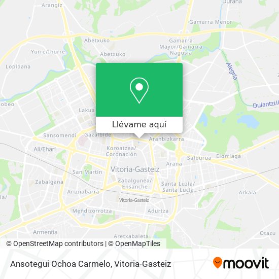 Mapa Ansotegui Ochoa Carmelo
