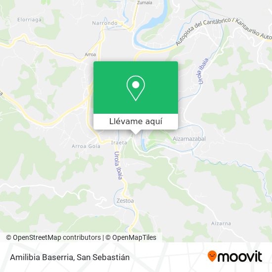 Mapa Amilibia Baserria