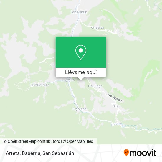 Mapa Arteta, Baserria