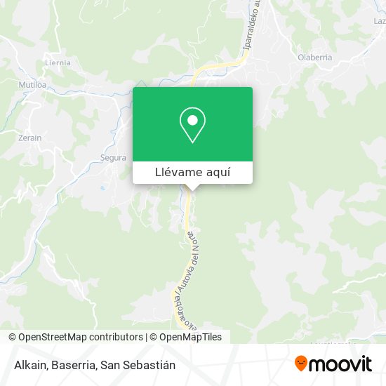 Mapa Alkain, Baserria