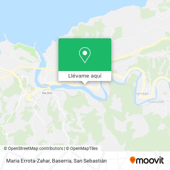 Mapa Maria Errota-Zahar, Baserria