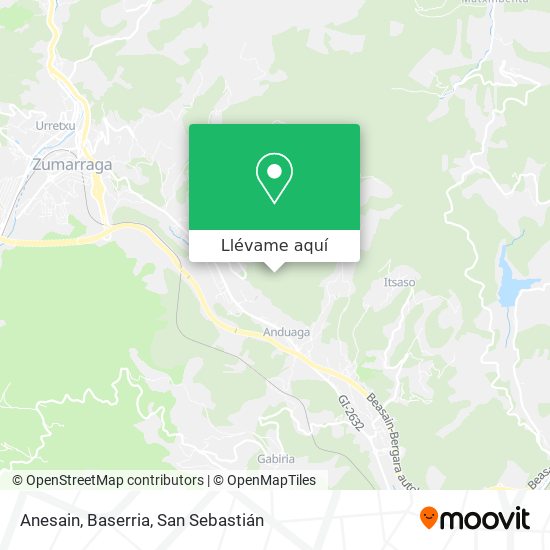 Mapa Anesain, Baserria