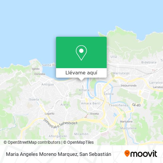 Mapa Maria Angeles Moreno Marquez