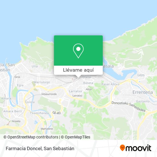 Mapa Farmacia Doncel