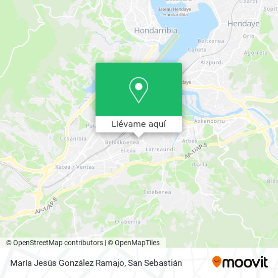 Mapa María Jesús González Ramajo
