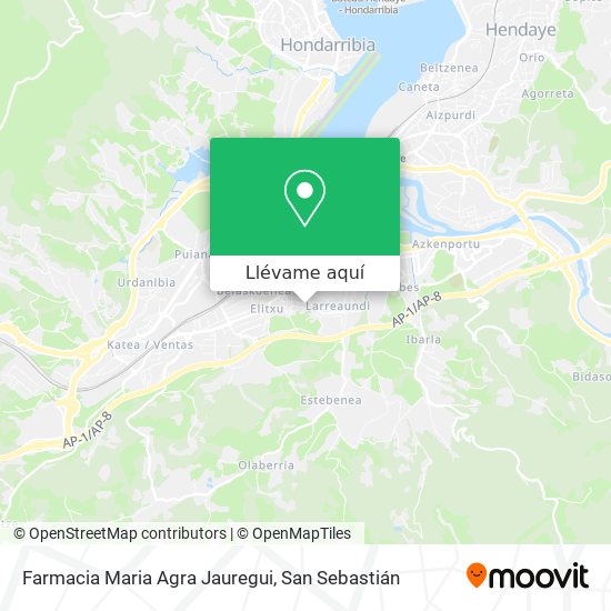 Mapa Farmacia Maria Agra Jauregui