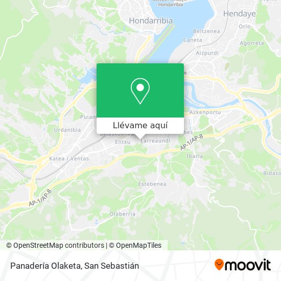 Mapa Panadería Olaketa