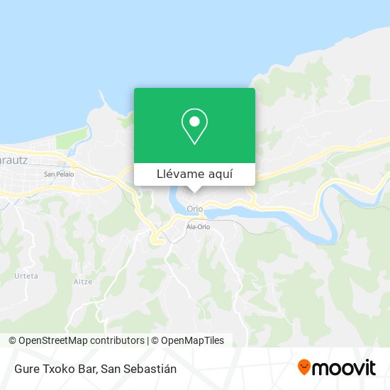 Mapa Gure Txoko Bar