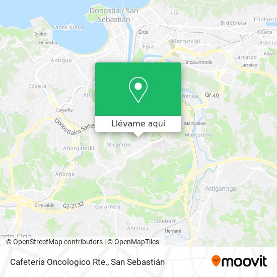 Mapa Cafeteria Oncologico Rte.