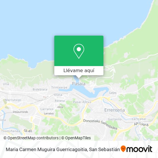 Mapa Maria Carmen Muguira Guerricagoitia