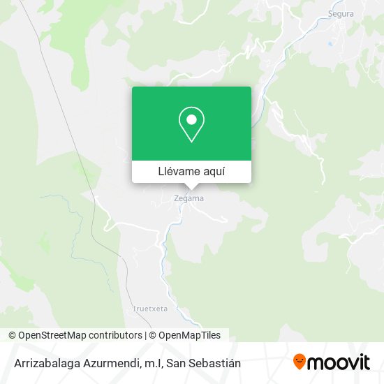 Mapa Arrizabalaga Azurmendi, m.I