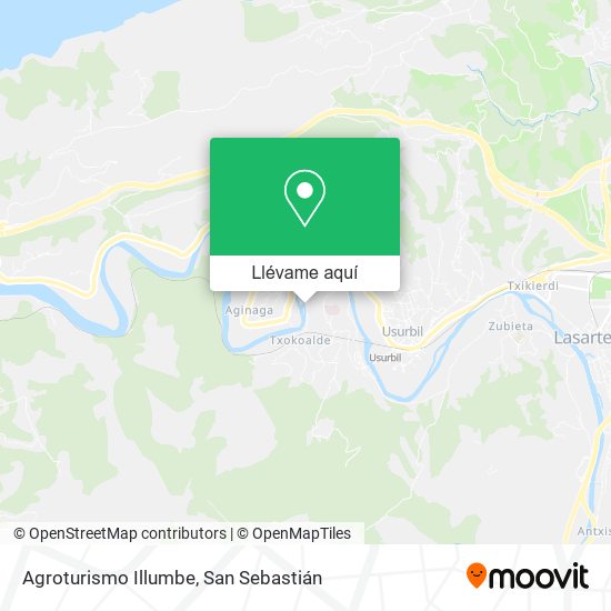Mapa Agroturismo Illumbe