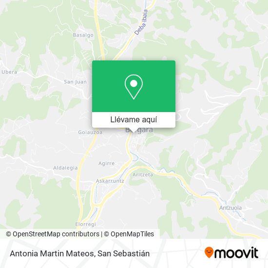 Mapa Antonia Martin Mateos
