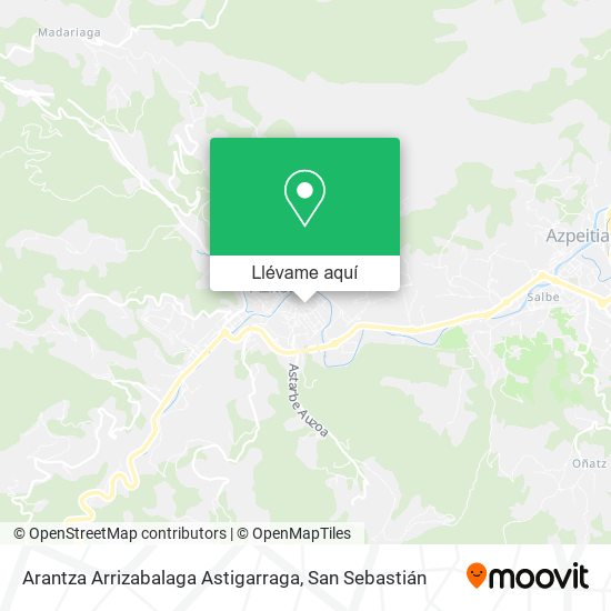 Mapa Arantza Arrizabalaga Astigarraga