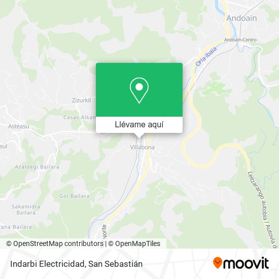 Mapa Indarbi Electricidad