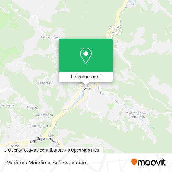 Mapa Maderas Mandiola