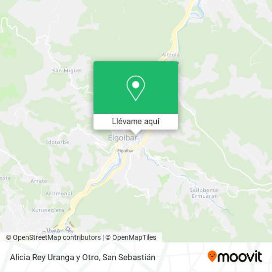 Mapa Alicia Rey Uranga y Otro