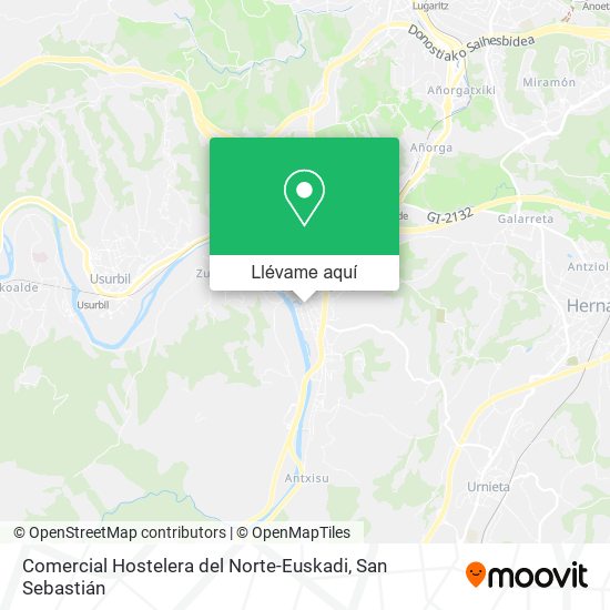 Mapa Comercial Hostelera del Norte-Euskadi