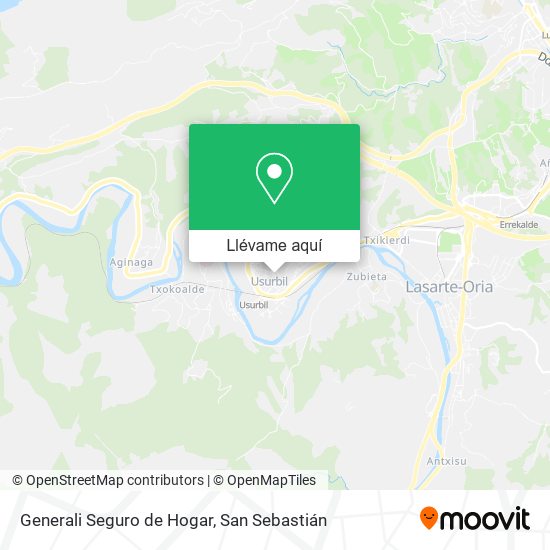 Mapa Generali Seguro de Hogar