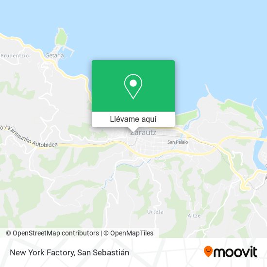 Mapa New York Factory