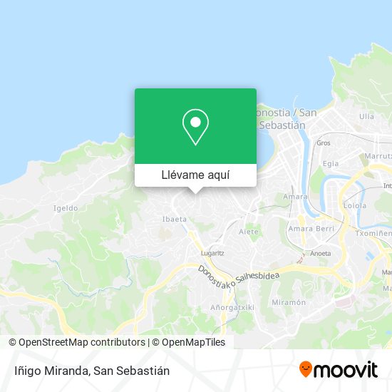 Mapa Iñigo Miranda