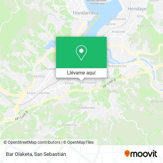 Mapa Bar Olaketa