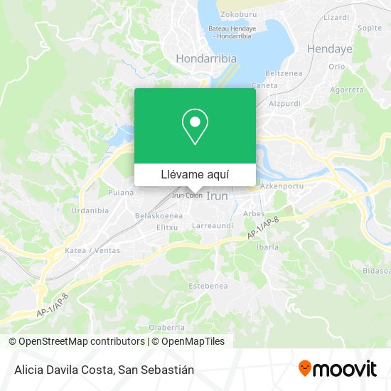 Mapa Alicia Davila Costa