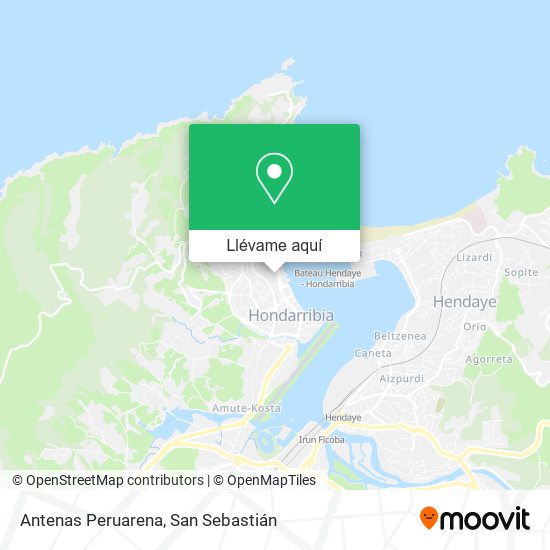 Mapa Antenas Peruarena