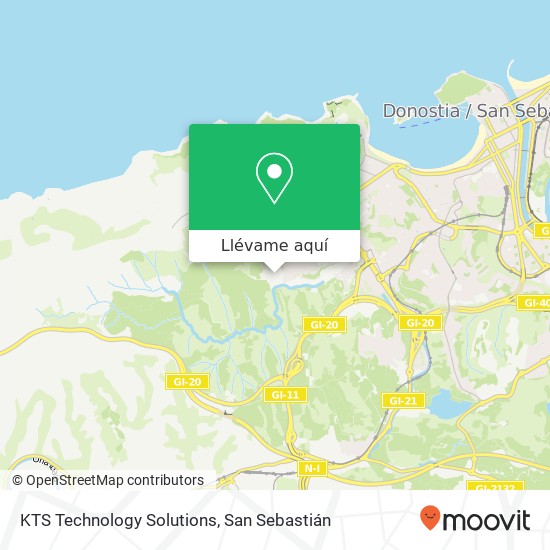 Mapa KTS Technology Solutions