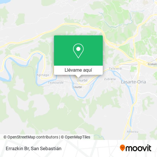 Mapa Errazkin Br