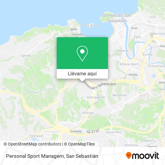 Mapa Personal Sport Managem