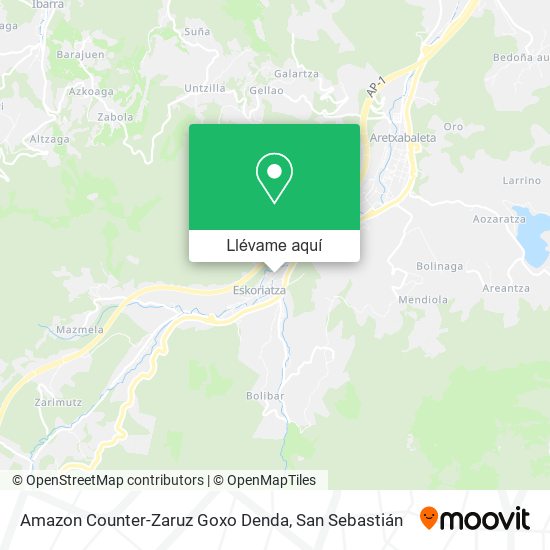 Mapa Amazon Counter-Zaruz Goxo Denda