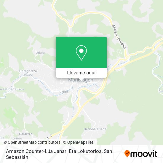 Mapa Amazon Counter-Lúa Janari Eta Lokutorioa