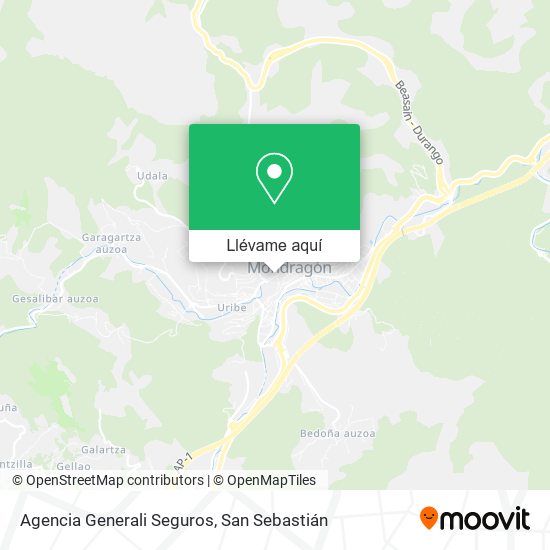 Mapa Agencia Generali Seguros