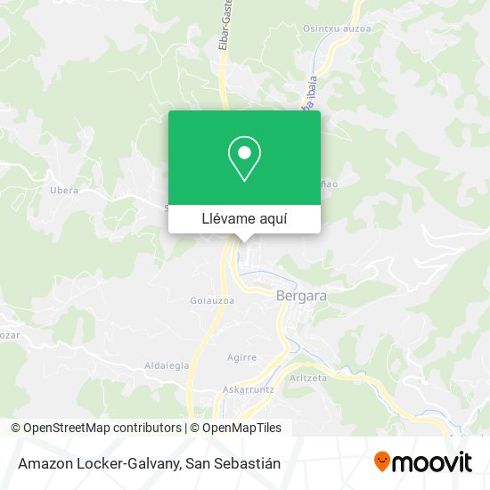 Mapa Amazon Locker-Galvany