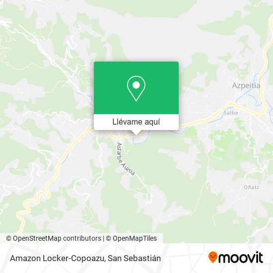 Mapa Amazon Locker-Copoazu