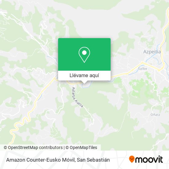 Mapa Amazon Counter-Eusko Móvil